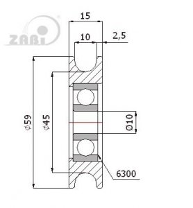 ZABI CZECH s.r.o - kladka-kovova-s-loziskem-59-mm-zabi-cm59_10l_tv-1704871081.jpg