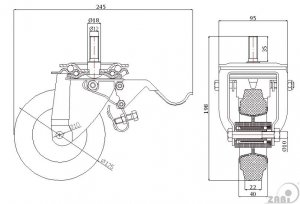 ZABI CZECH s.r.o - pryzove-kolo-125-mm-otocna-vidlice-s-brzdou-a-cepem-m12-zabi-26mth_m12_tv-1717494663.jpg